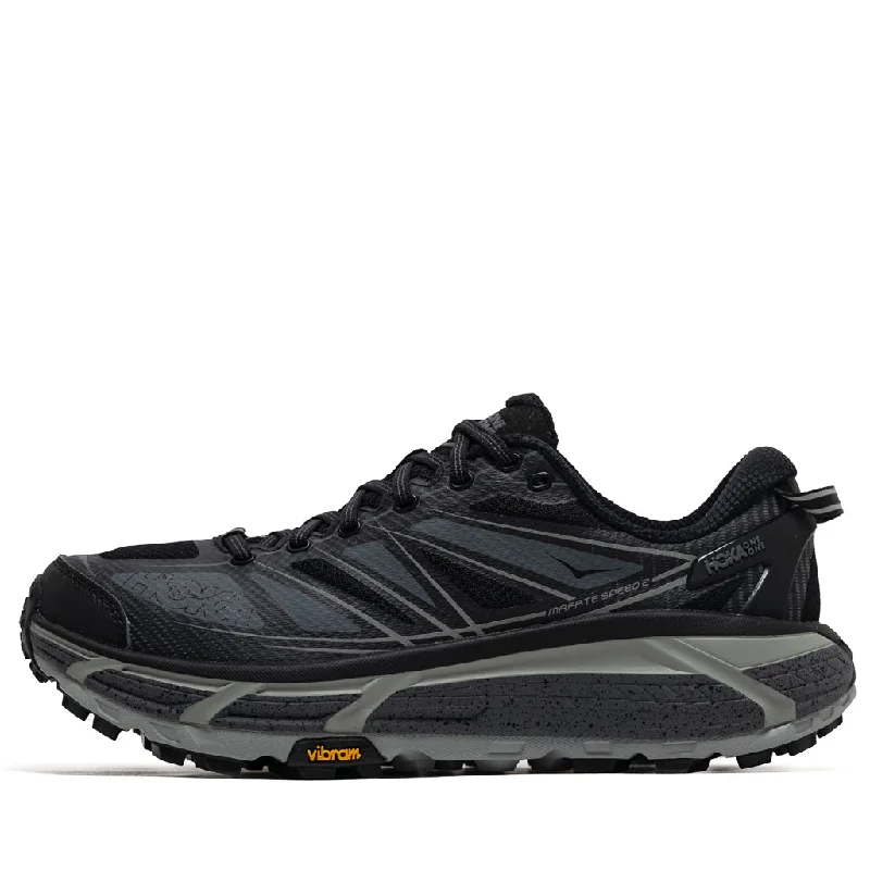 Elegant Wedding Shoes Hoka U Mafate Speed 2 - Black/Castlerock