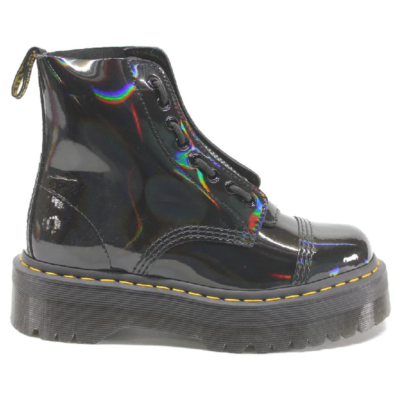 Best Hiking Shoes Online Sinclair Prism Rainbow Patent Lamper Leather Women's Platform Boots