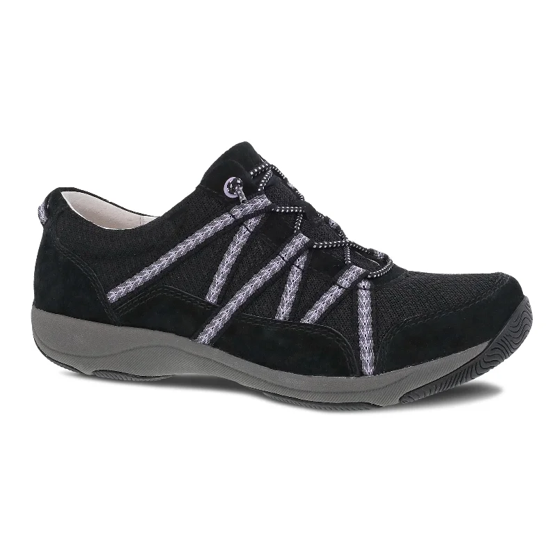 Comfortable Hiking Shoes Harlyn Black Suede