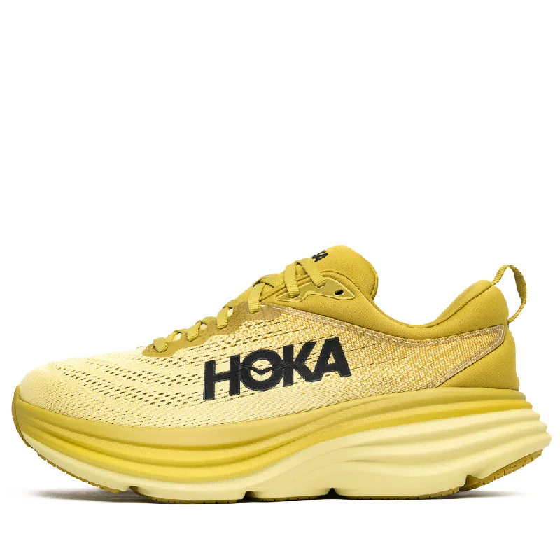 Stylish Boots For Sale Hoka Bondi 8 - Golden Lichen/Celery Root