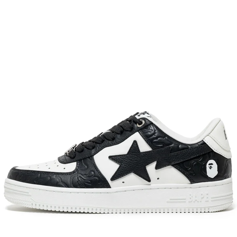 Sporty Running Shoes A Bathing Ape Bape Sta #4 M1 - Black