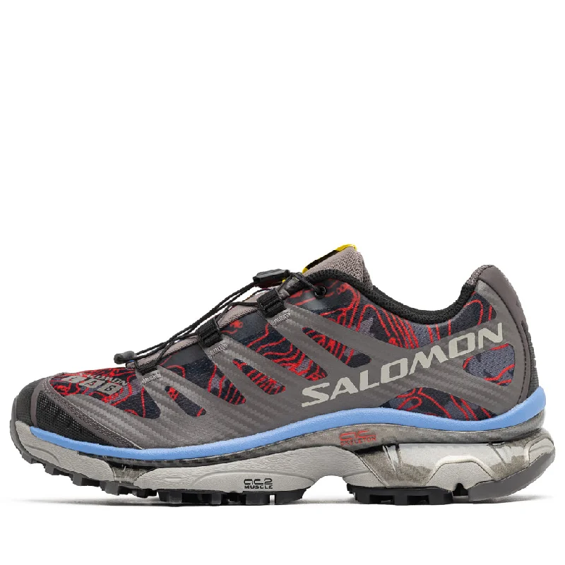 Black Dress Shoes Salomon XT-4 Topography - Black/Plum Kitten