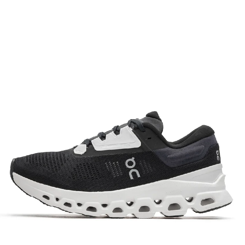 Comfortable Casual Shoes Women's On Cloudstratus 3 - Black/Frost