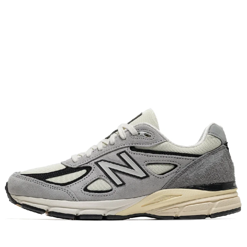 Slip-On Shoes For Men New Balance Made in USA 990v4 - Grey/Black