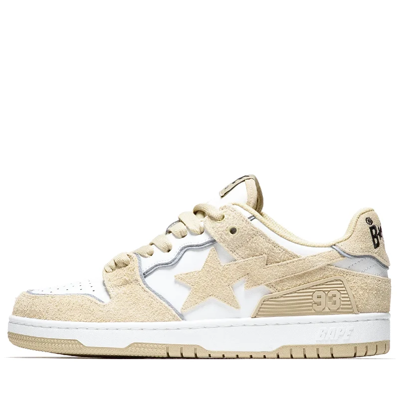 Best Running Footwear A Bathing Ape Sk8 Sta #3 - Beige