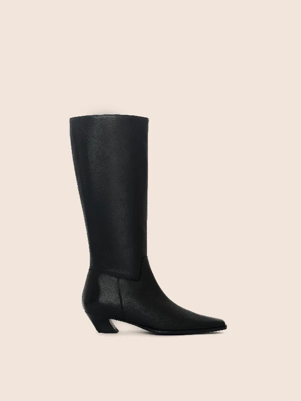 High Fashion Footwear Elda Black Boot