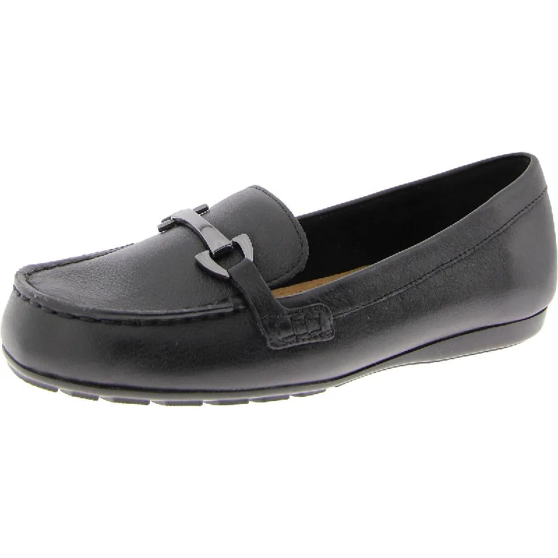 Outdoor Work Boots Marlie Womens Leather Slip-On Loafers