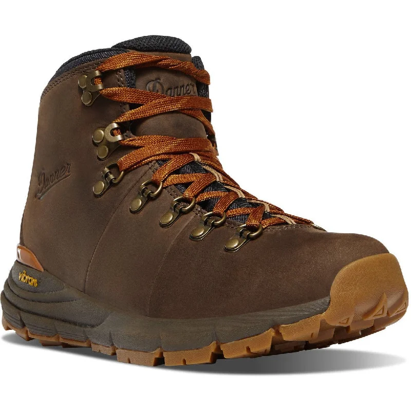 Fashionable Hiking Shoes Danner Women's Mountain 600 Leaf GTX 4.5" WP Hiking Boot -Brown- 62307