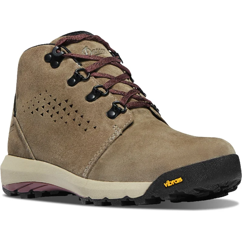 Comfortable Casual Shoes Danner Women's Inquire Chukka 4" WP Hiking Boot - Gray/Plum - 64501