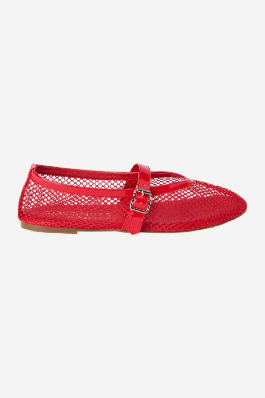 Elegant Wedding Shoes Matisse Nolita Ballet Flats in Red