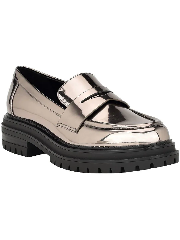 Durable Snow Boots Grant Womens Patent Metallic Loafers