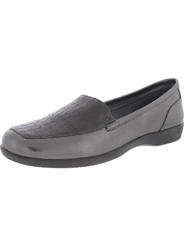 Best Sports Shoes Devitt 10 Womens Leather Slip On Loafers