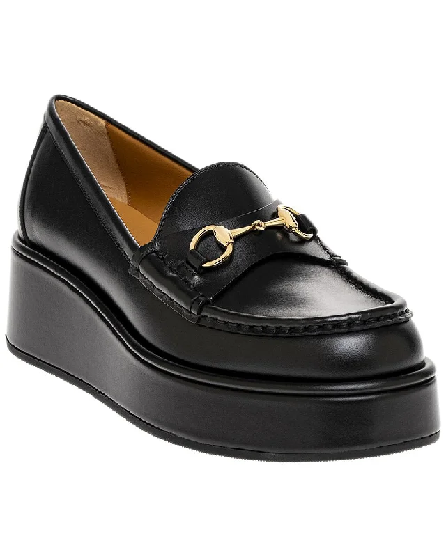 Formal Dress Shoes Gucci Horsebit Leather Loafer