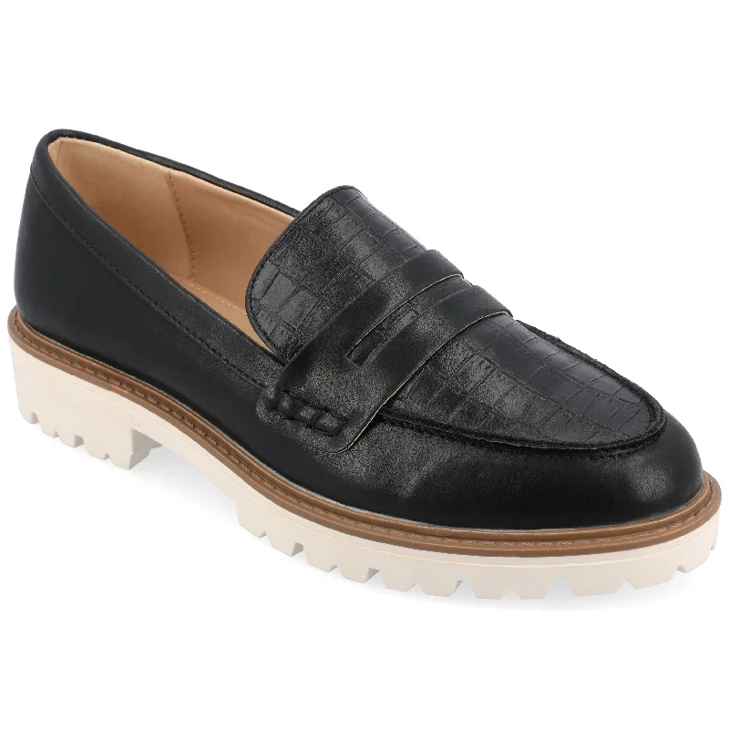 Comfortable Formal Footwear Journee Collection Women's Tru Comfort Foam Narrow Width Kenly Flats