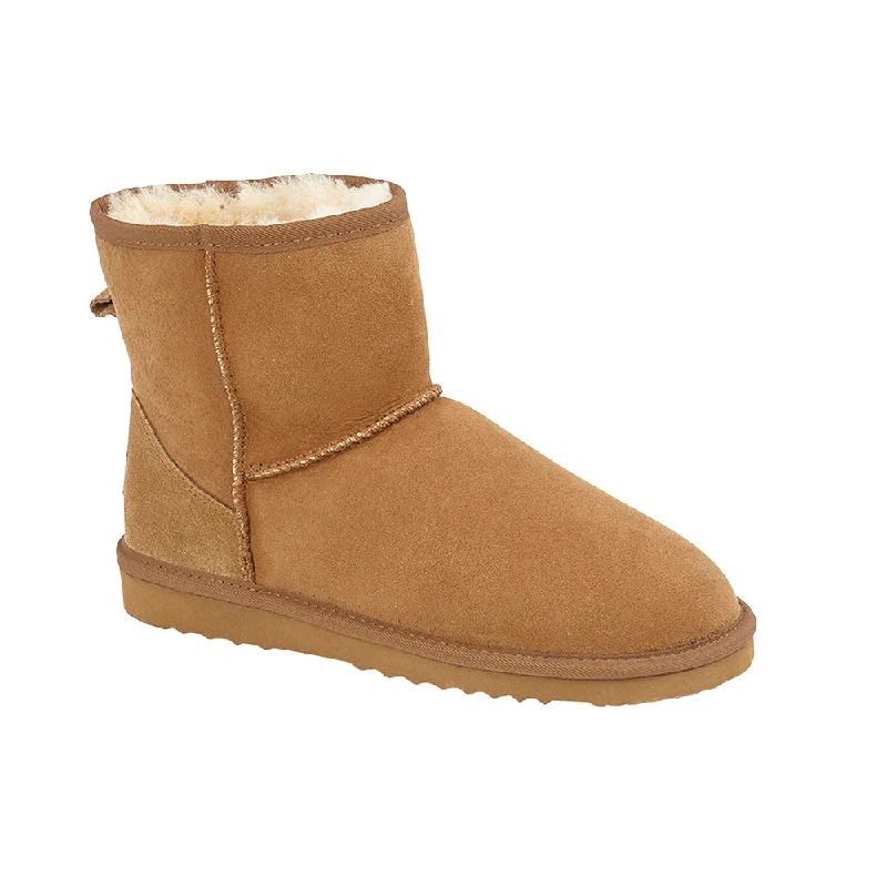 Comfortable Work Sneakers CLAIRE Womens Sheepskin Boots