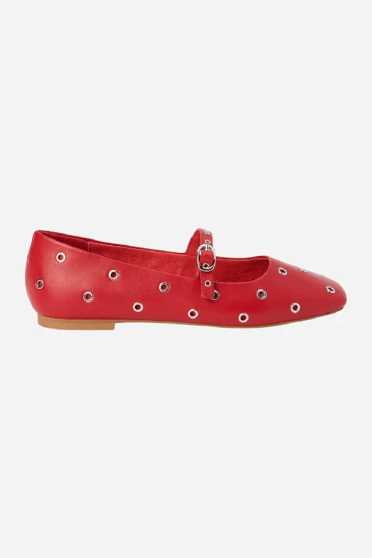 Trendy Sports Footwear Matisse Mick Ballet Flat in Red