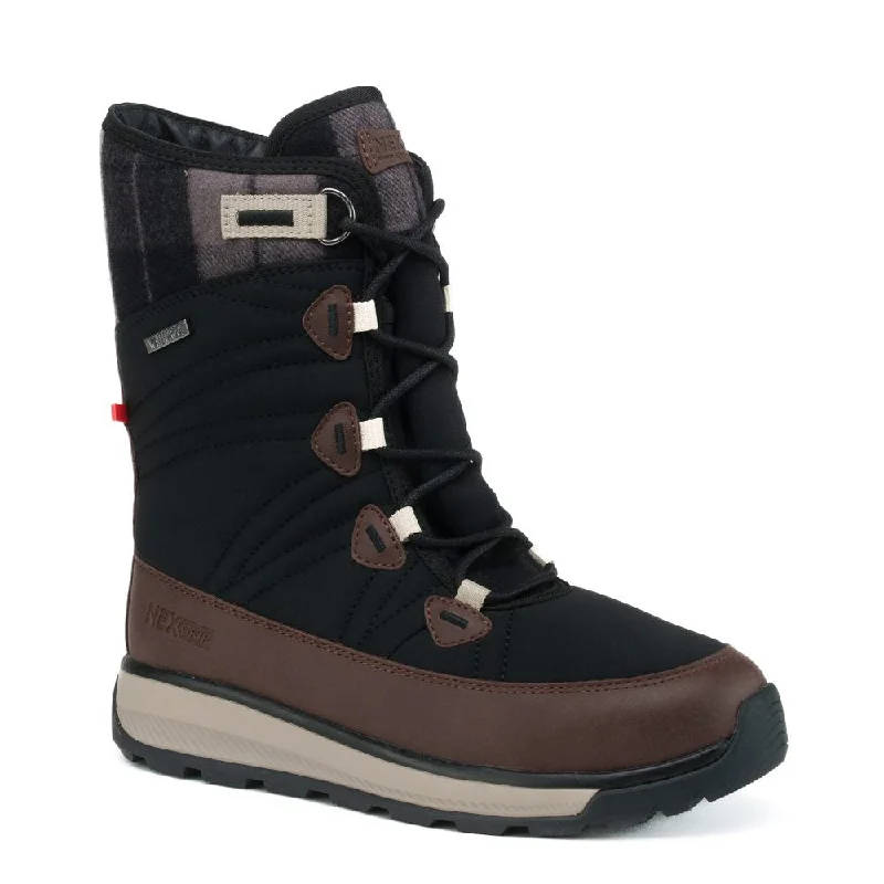 Comfortable Snow Boots Ice Wonder High Brown