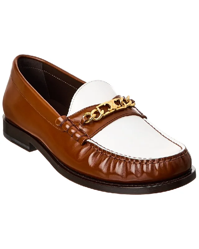 Waterproof Loafers CELINE Luco Triomphe Leather Loafer