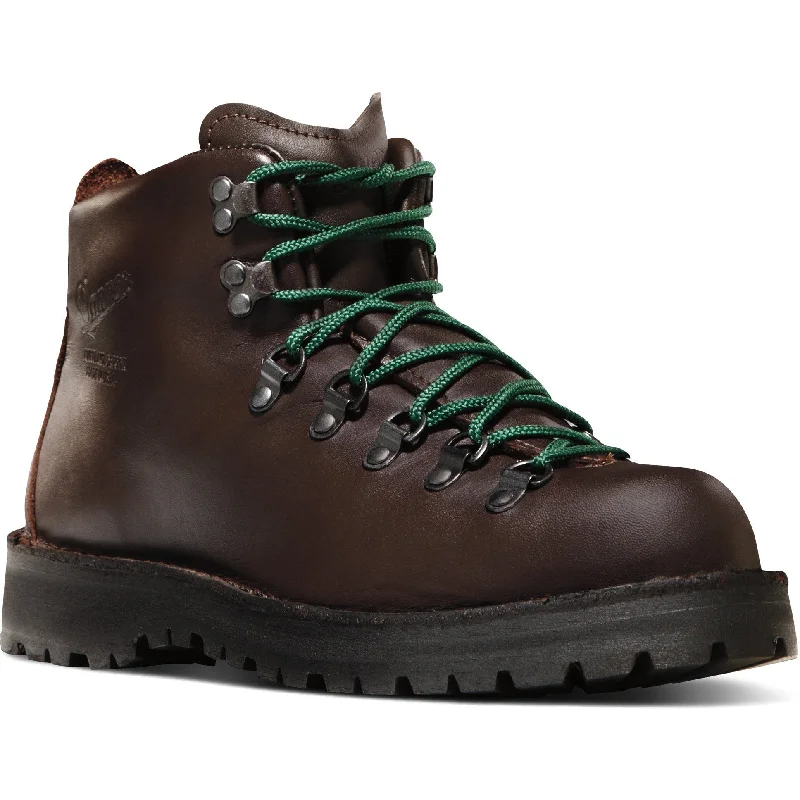 Luxury Boots For Sale Danner Women's Mountain Light II 5" WP USA Made Hiking Boot Brown- 30800