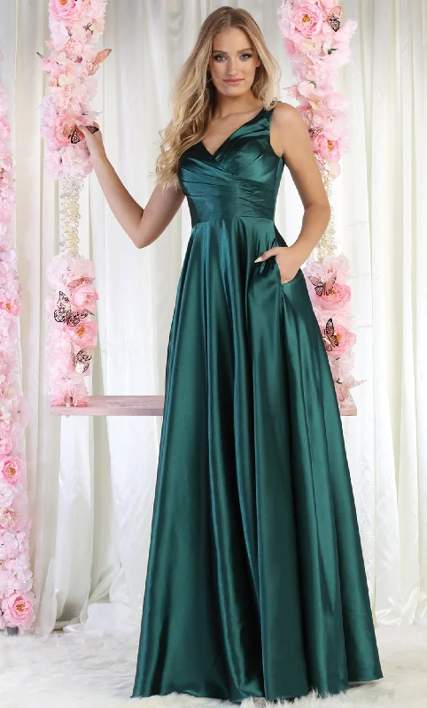 Elegant Beaded Dress May Queen MQ1994