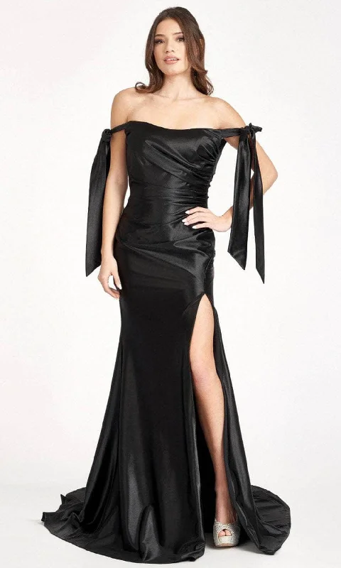 Pleated Gown Elizabeth K GL3059