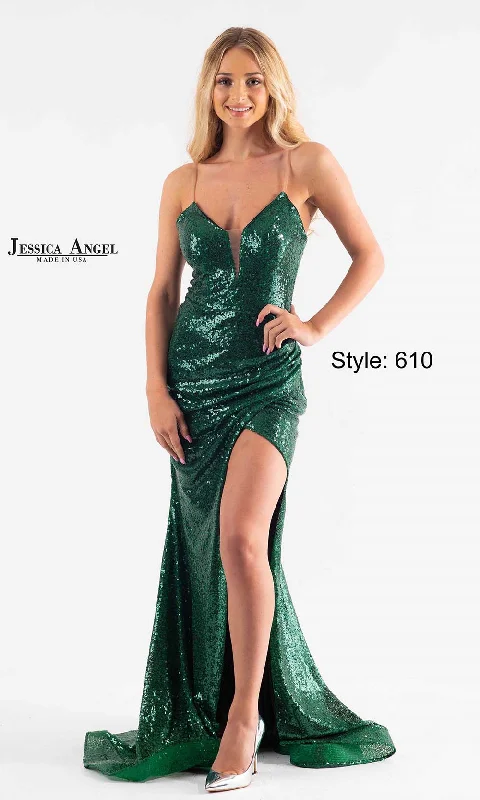 Satin Mermaid Dress Jessica Angel 610