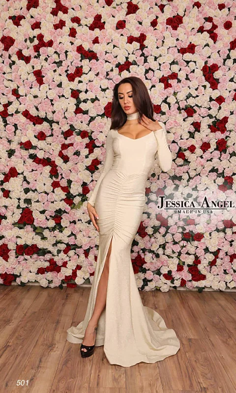 Statement Sleeve Dress Jessica Angel 501