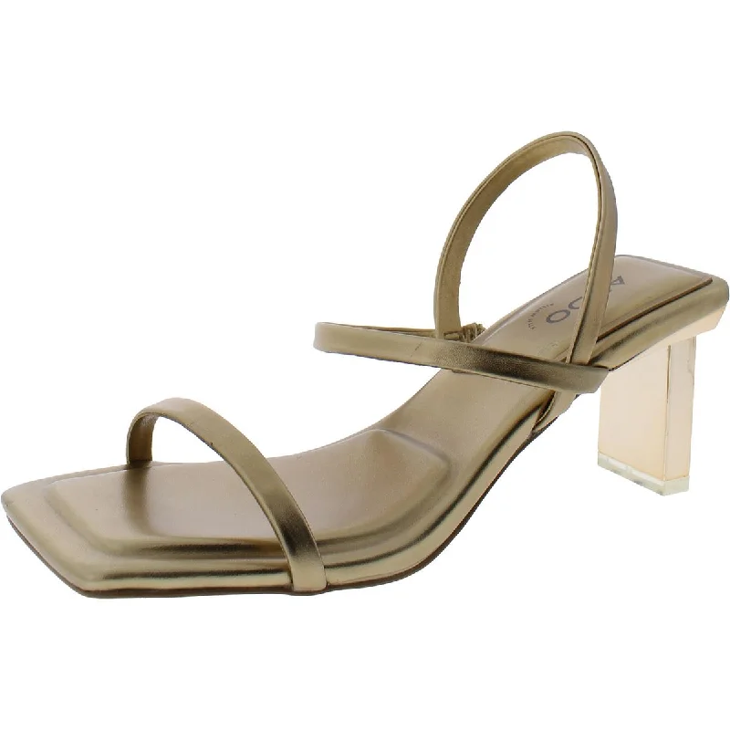 Comfortable Sandals For Summer Aldo Womens Bhfo Padded Insole Faux Leather Ankle Strap