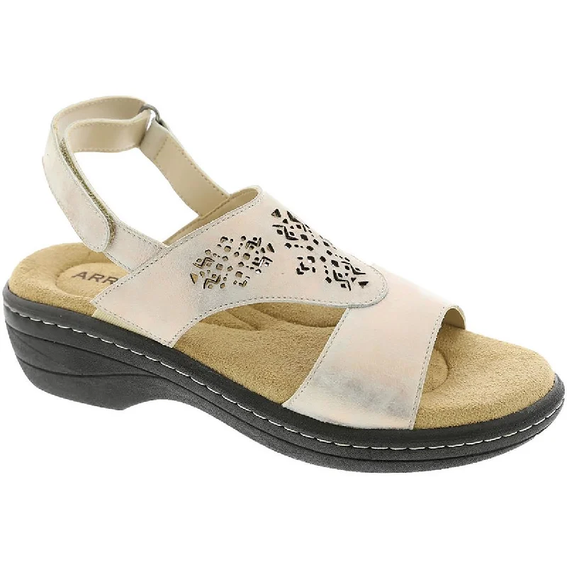 Comfortable Running Sneakers Array Womens Seaside Leather Wedge Sandals