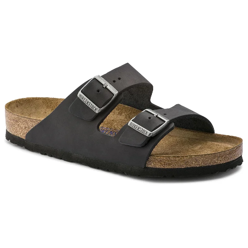 Birkenstock Arizona NU Oiled SFB Black R 752481