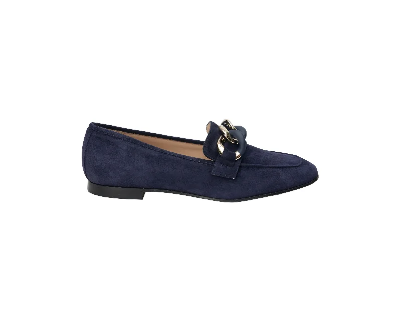 Navy Suede