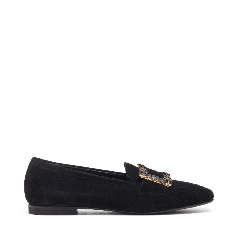 black suede