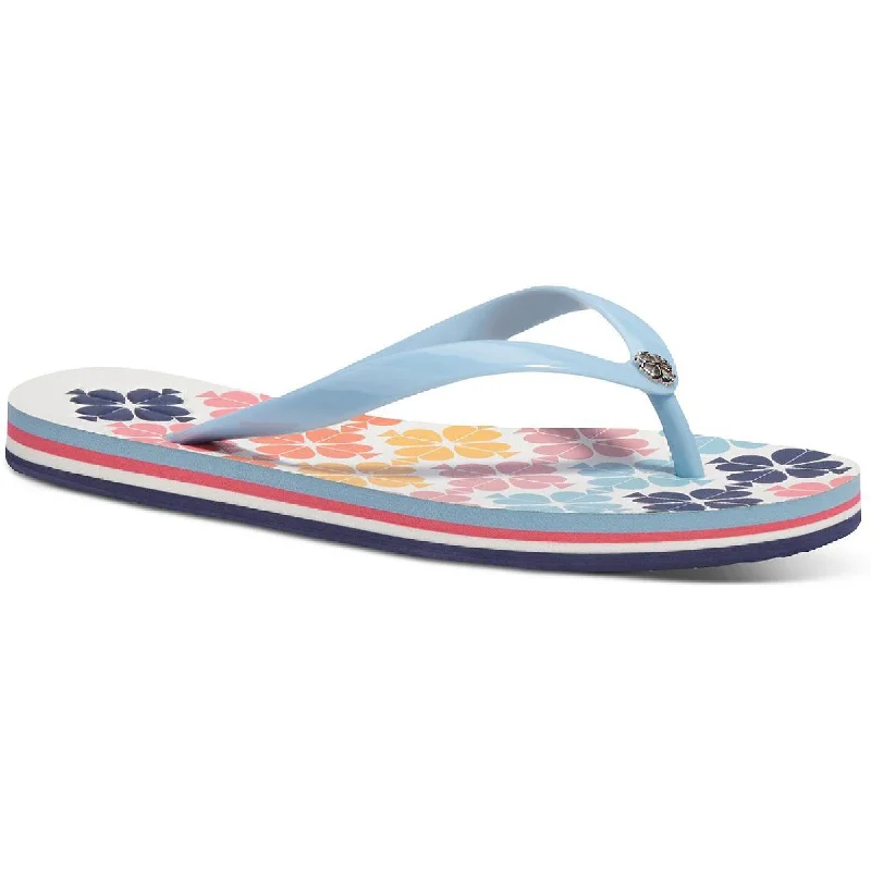 Best Sports Shoes Kate Spade New York Womens Flyaway Logo Casual Flip-Flops