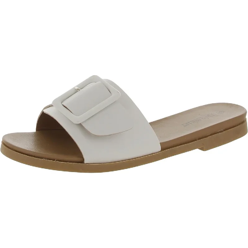 Casual Sandals For Sale Olivia Miller Womens Open Toe Almond Toe Slide Sandals