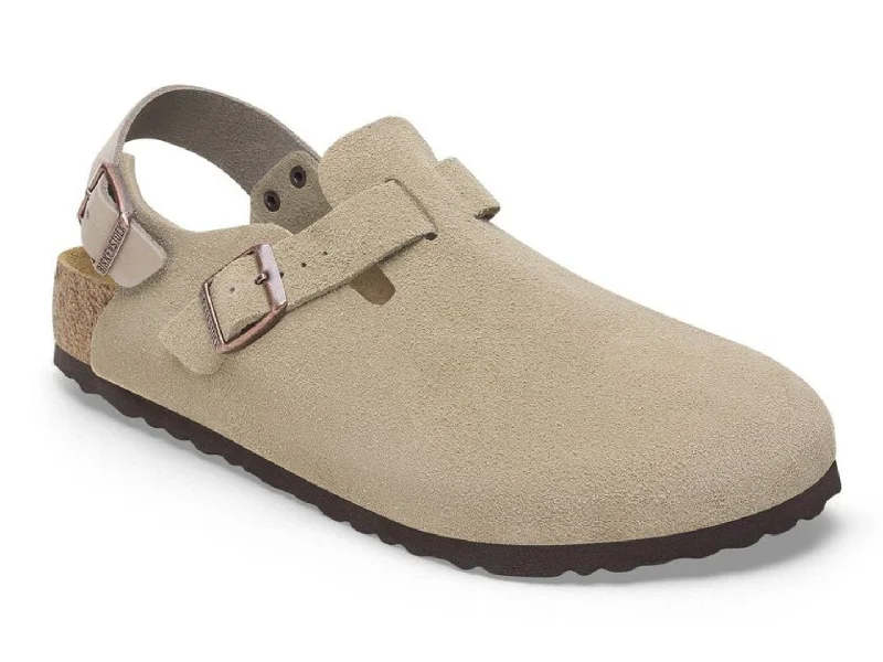 Birkenstock: Tokio in Taupe Narrow