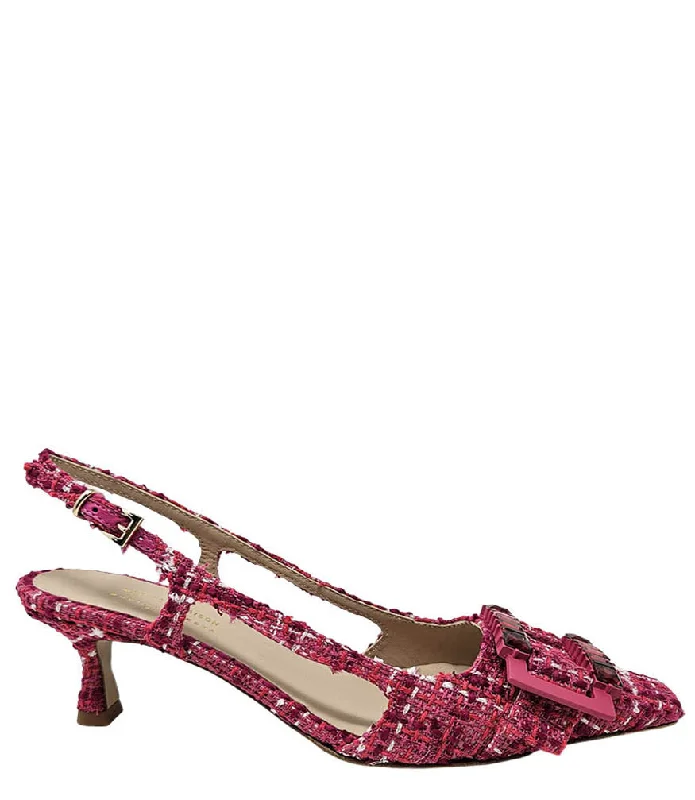 Atena Cherry Heel Slingback