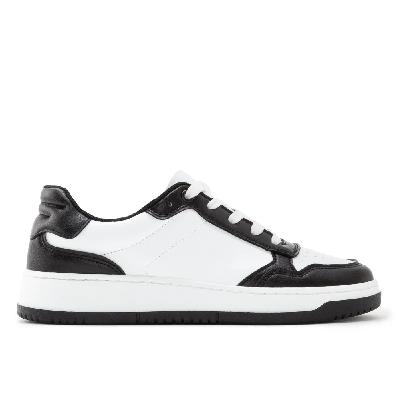 white & black