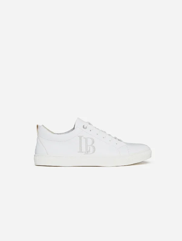 Women's Apple Leather Vegan Sneakers | White