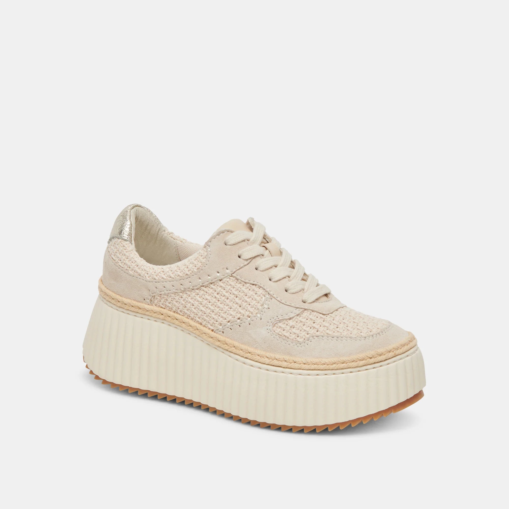 Sporty Casual Shoes Dolce Vita Dandi Sneakers - Sandstone Knit