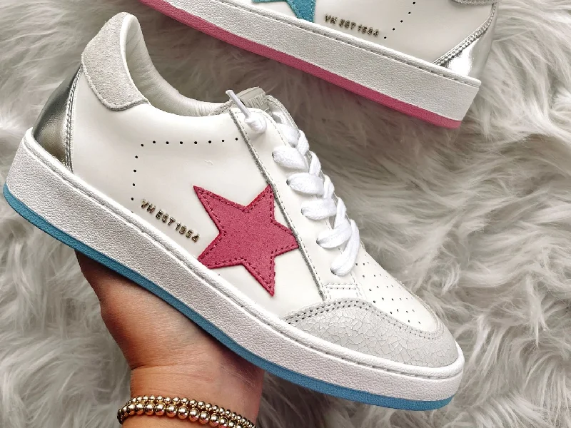 Vintage Havana: Mismatched Star Sneaker