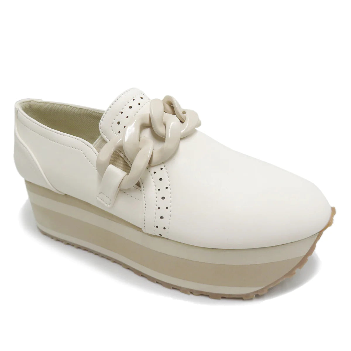 Paloma Ivory Loafer Sneakers