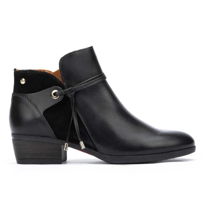 Pikolinos Women's Daroca Black Leather