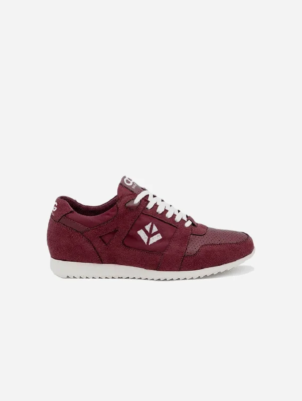 Raven Women's Vegan Sneakers | Bordeaux