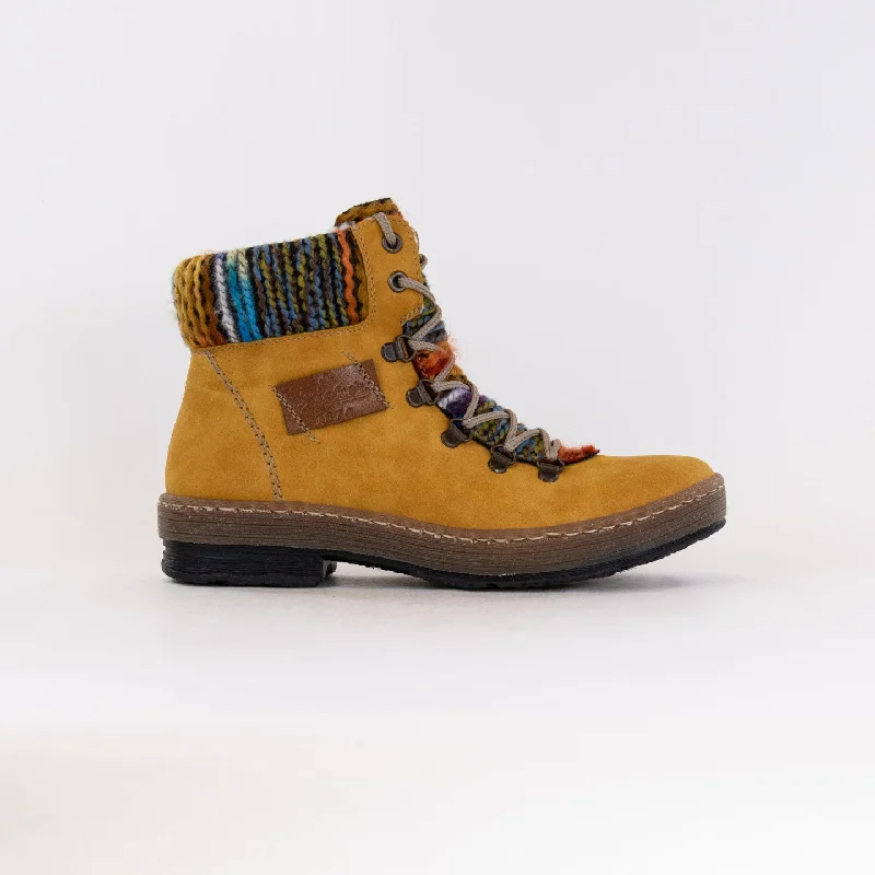 Stylish Boots For Sale Rieker Z6743 Felicitas (Women's) - Yellow