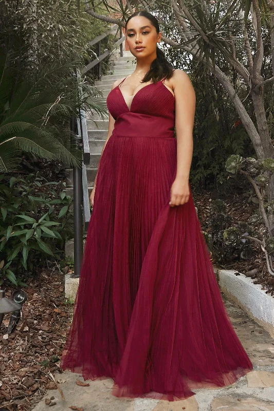 Elegant Evening Dress Cinderella Divine CD184 A-Line Long Formal Dress