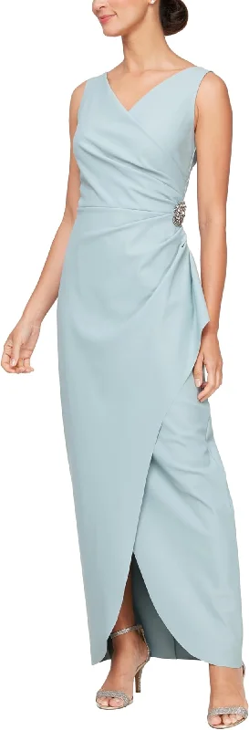 Gorgeous Party Dress Alex Evenings AE134200 Sleeveless Long Formal Dress