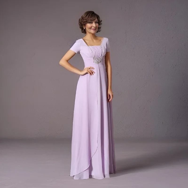 Satin Slip Dress AMADORA Formal Couture Dress