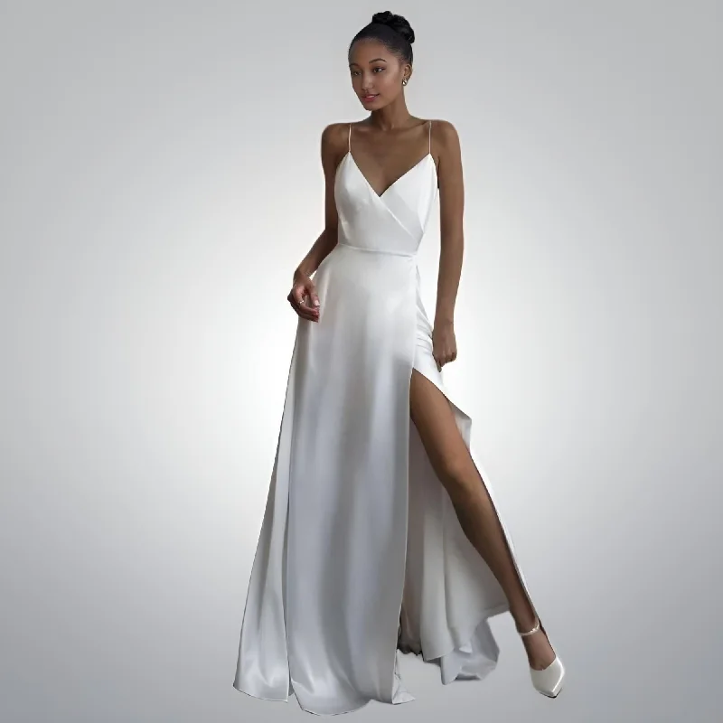 Simple Chiffon Dress AMARA Wedding Dress