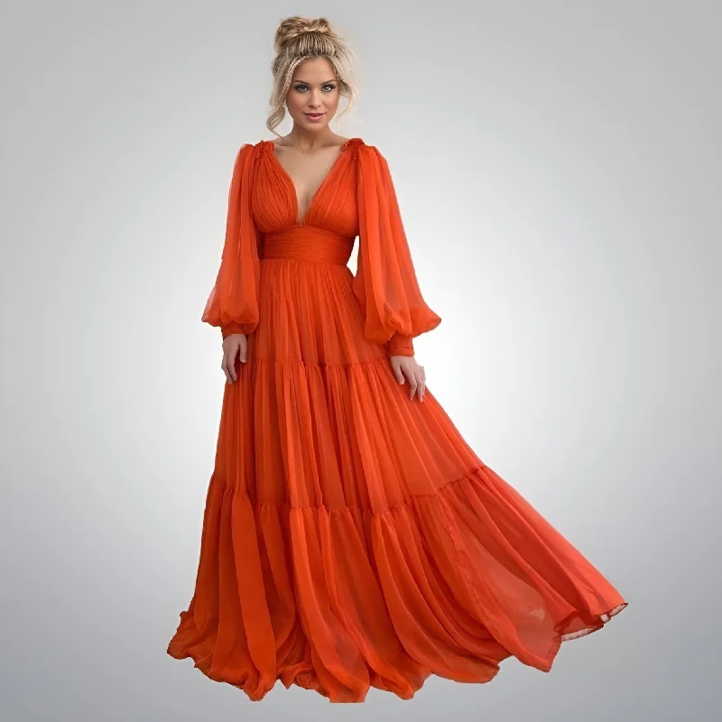 Silk Ball Gown ARYA Formal Couture Dress