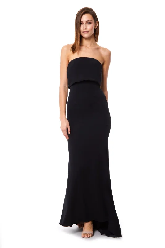 Perfect Prom Dress Blaze Strapless Maxi Dress With Overlay